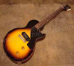 1954 les paul junior in surburst